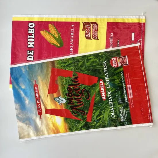 Factory Woven Bag BOPP Bag PP for Rice 10kg 25kg 50kg Package Agriculture Gravure Printing