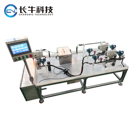 Electronic water valve pressure test bench test machine for electronic three-way valve design performance verification