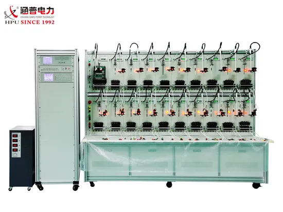 Three Phase (3pH) Electrical Energy Meter Test Bench with 20 Meter Positions