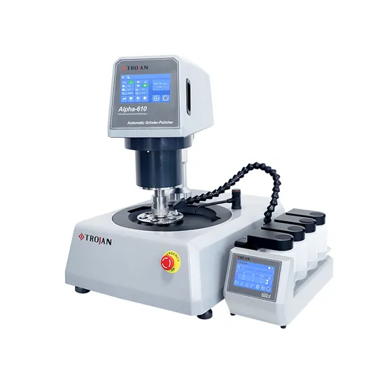 Alpha -610 Precision Automatic Sample Preparation System Industrial Diamond Polishing Suspension Metal Metallographic Grinding and Polishing Machine