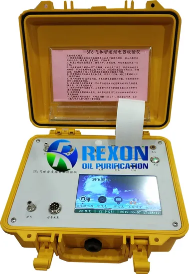 Sf6 Gas Density Relay Calibration Tester Automatic Sulfur Hexafluoride Calibrator
