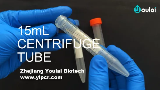 1.5ml 2ml 15ml 50ml Medical Sterile Falcon and Conical Bottom Micro Test Centrifuge Tube