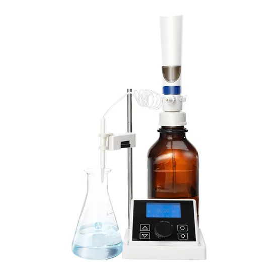 CE ISO Lab Supplies High Precision Electronic Bottle-Top Dispenser for Liquid Handling
