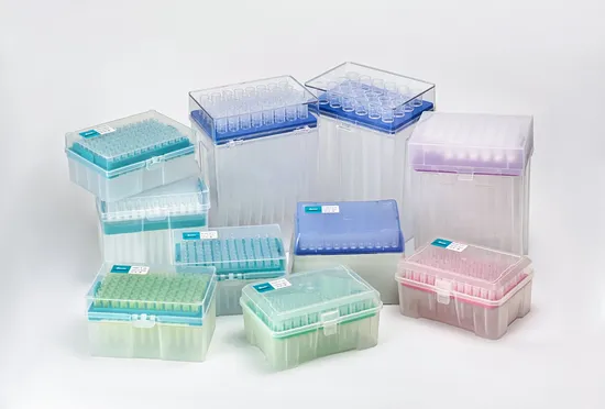 10/20/50/100/1000UL Laboratory Universal Clear Yellow Blue Sterile Rack Pipette Tips