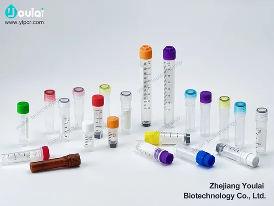 Factory Price 0.5ml/1.5ml/1.8ml Cryovial PP Tube for Medical Micro Freezing Test