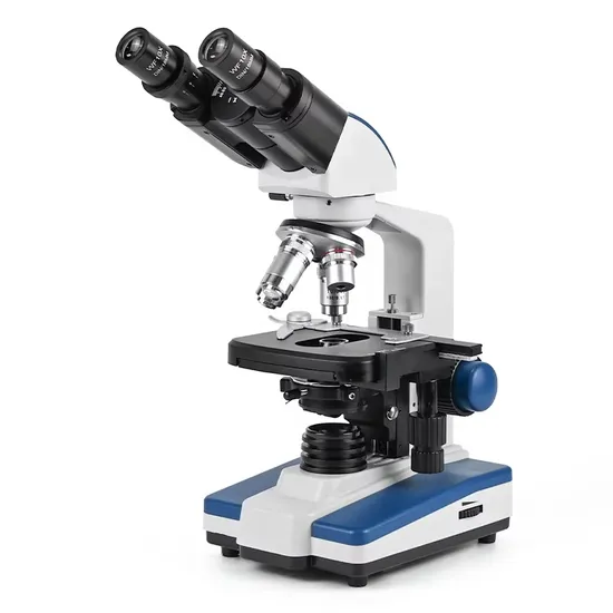 LED Binocular Brightfield Biological Microscope Compound Microscope