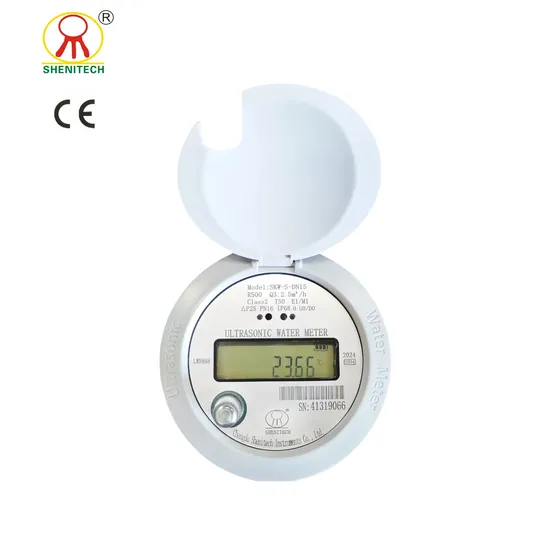 CE DN15 Ultrasonic Water Meter with Wmbus433/Lorawan868/RS485//Mbus/Valve/U0d0/Flow Meter