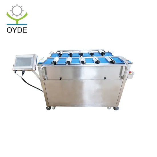 Oyde Automatic Intelligent Custom 12 Head 14 Head 16 Head Belt Target Combination Weigher Machine Weighing Scale Conveyor Belt Multihead Weigher for Food Meat