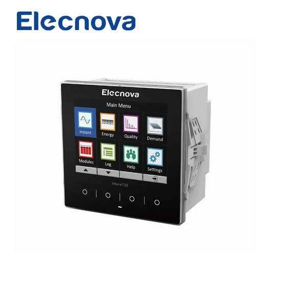 Digital Network RS485 TCP/IP M-Bus Bacnet 0.2s Panel Multifunction Pqm Power Analyzer