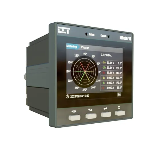 iMeter 6 Class 0.2S Three-Phase Power Quality Monitor RS-485 and Ethernet Port
