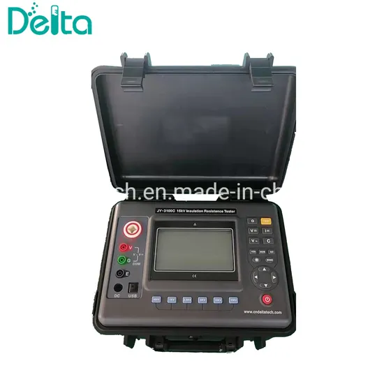 High Voltage 15kv Adjustable Digital Megohmmeter for Insulation Testing