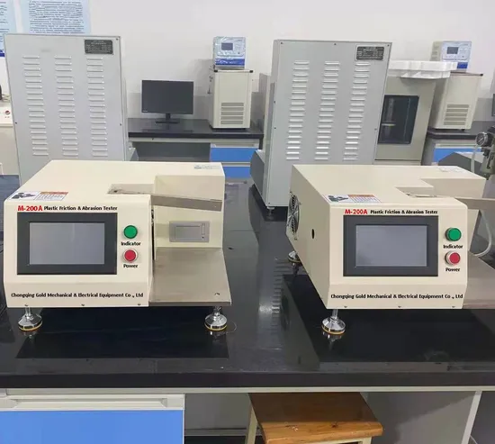 Rubber & Plastic Universal Wear Testing Friction and Abrasion Tester