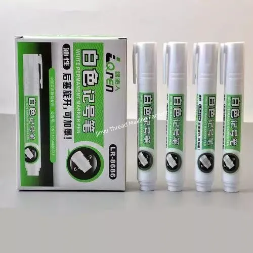 Lr-8689 Premium White Ink Marker Pen for Home and Office