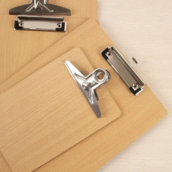 A4/ A5 MDF School Stationery Menu Holder Wooden Clipboard for Office Supplies