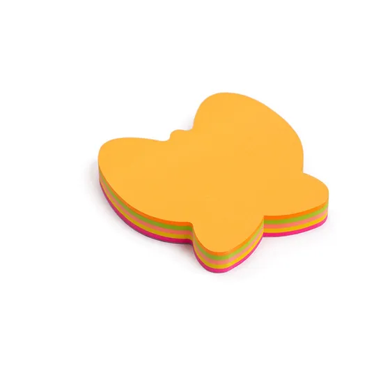 Special-Shaped Fluorescent Sticky Notes, Memo Pads, Notepads in Irregular Shapes