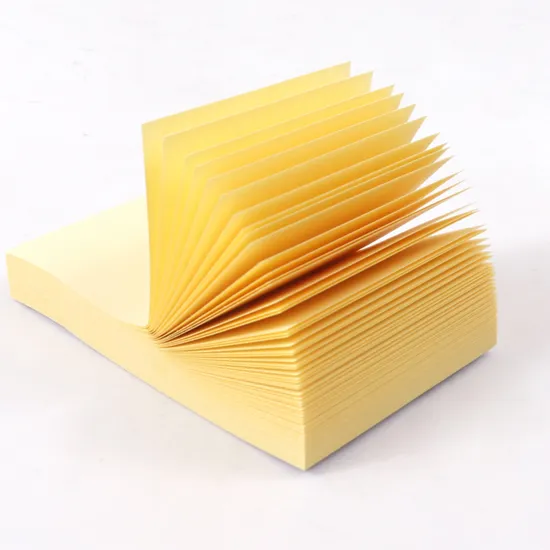 Factory Paper 100 Sheets Paper Sticky Note Pad Custom Memo Pad Sticky Notes