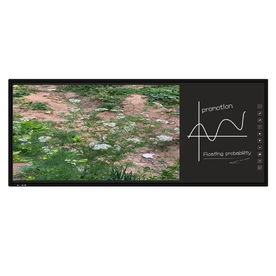 Eiboard Meeting Room 94 Inch Interactive Whiteboard Online Teaching Smartboard Floor Stand