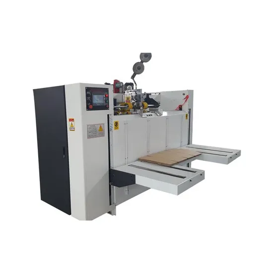 Sample Customization Box Stapler Stitching Machine Corrugated Carton Box Semi Auto Stitching Machine