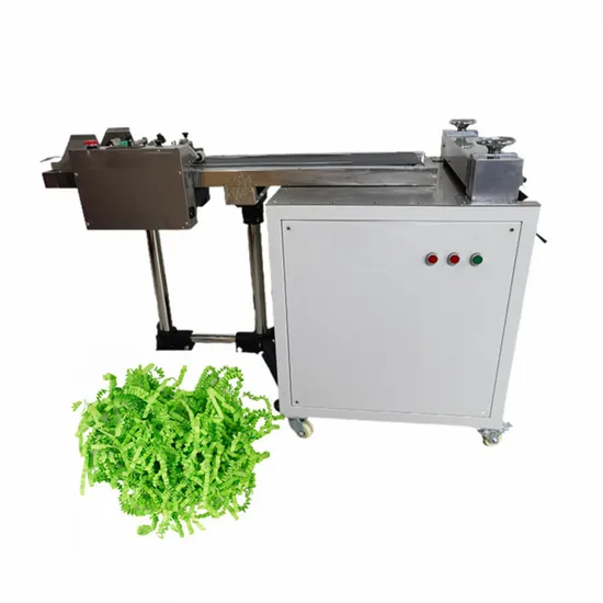 Hot Sale Paper Shredder Paper Crinkle Cutting Machine A4 Paper Stripes Cutting Raffia Paper Making Machine