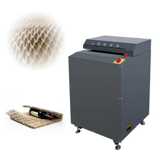 100% Biodegradable Eco-Friendly Shredder Corrugated Kraft Expanding Paper Cardboard Machine