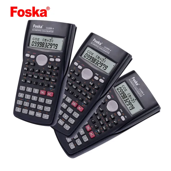 Engineering Calculator Display Chemistry Professional Scientific Calculator with Button Battery