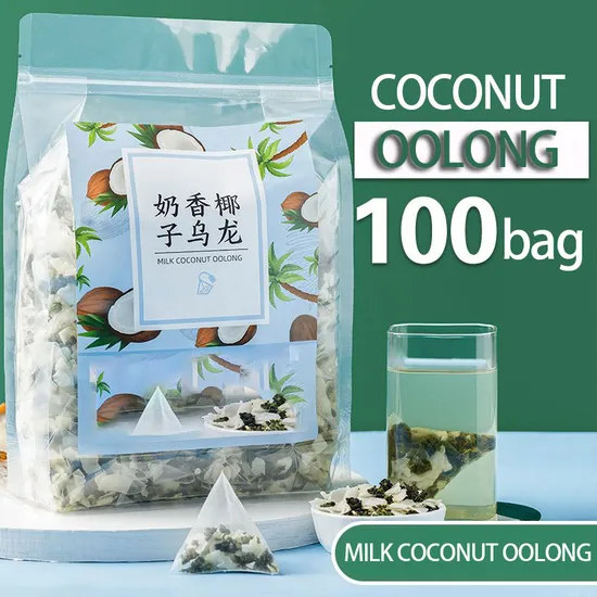 Milk Creamy Coconut Oolong Tea Health Tea Natural Slimming