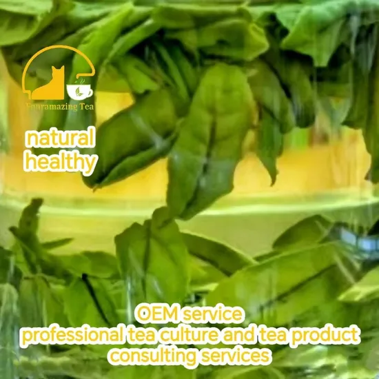 Fouramazingtea Lu′an Guapian Chinese Green Tea Cha EU Standard Organic Black/White/Green Tea Best Rose Pu′er/Puerh Oolong Tea Boost Immunity Aid Digestion