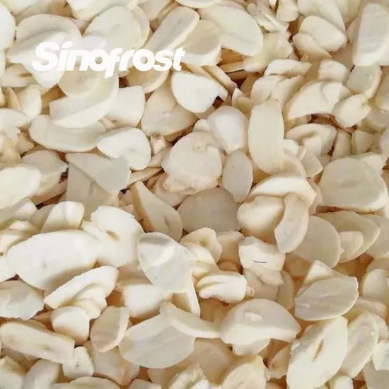 Top-Quality IQF Frozen Garlic Slices: Reliable Supplier and Manufacturer for Wholesale and Bulk Orders