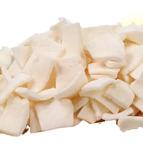 Freeze Dried Coconut Cubes Fd Coconut Chunks OEM Factory and Package
