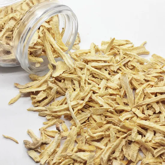 Factory Supply Dehydrated Ginger Shredded Ginger String