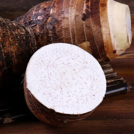 Frozen Taro Half Cut and Striped Vegetables Hight Quality Form China