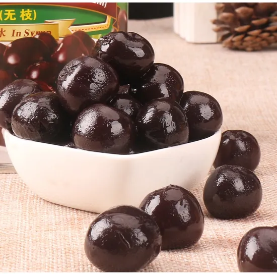 Canned Cherry Canned Red Cherry in Light Syrup From China OEM Factory Directly