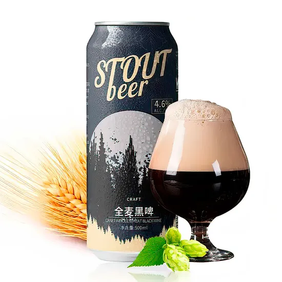 Wholesale Beer Top Selling 330ml 500ml Can 3.1% 3.3% Abv Lager Beer Chinese Brewery Brewed Light Beer for Export