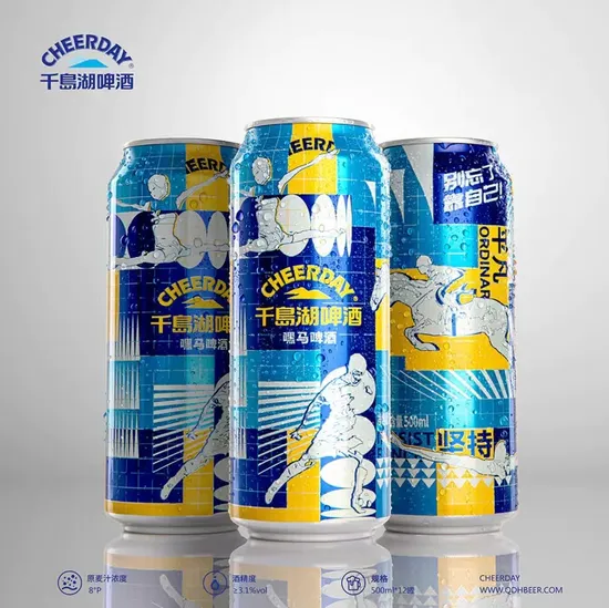 Alcohol Drink Low Alcohol 500ml Can 3.1% Malt Drink Chinese Light Beer for Export
