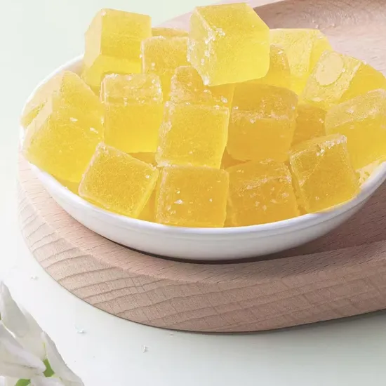 Wholesale Soft Candy Cube Fruit Flavor Jelly Candy