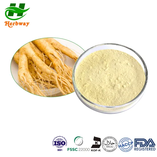 Herbal Extract Ginseng Extract Powder for Health Food Ginseng Root Extract 80% Ginsenosides Panax Ginseng Extract Powder for Pharmaceutical Chemical