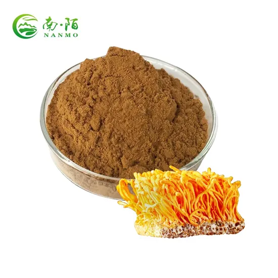 Factory Supply Natural Plant Extract Cordyceps Mycelia Powder Cordyceps Fungus Powder
