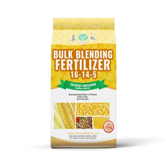NPK16-14-5 Chloride-Based Bulk Blending Fertilizer Superior Quality