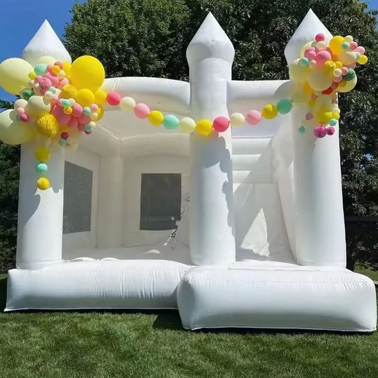 Kid Fun Large Colorful Bouncer Jumping House Inflatable Bouncy Castle with Slide