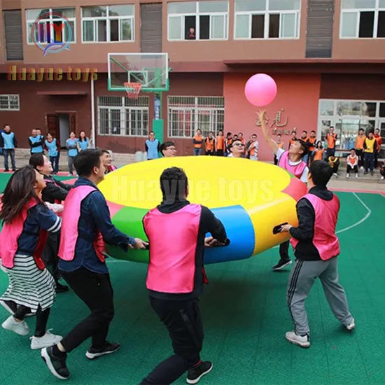 Outdoor Team Building Game Inflatable Floating Ball Sports Games Inflatable Thunder Drum