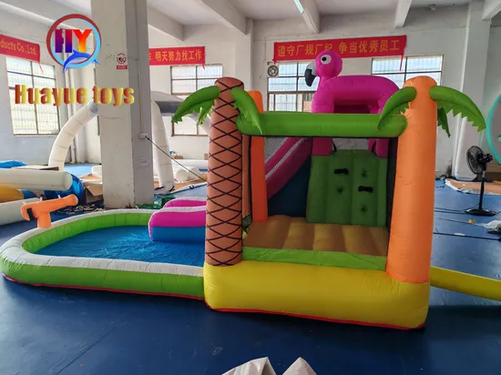 Trending Inflatable Play Platform for Kids Small Colorful Inflatable Castle