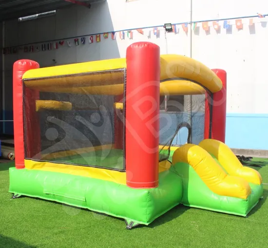 Children Funny Interesting Inflatable Jumping Castle with Rocket Design Castle House Inflatable Bouncing Party Slide