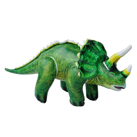 Factory Price Explosive Selling Models Realistic Dinosaur 7-Piece Set Educational Children′ S Party Toys Inflatable Dinosaur Sets