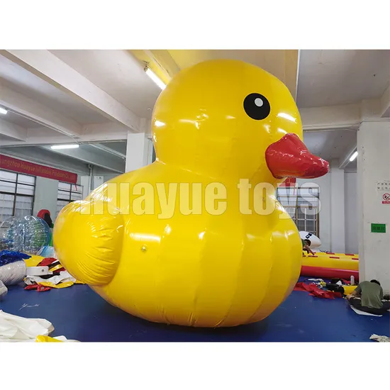 Outdoor Cute 3m PVC Material Inflatable Floating Yellow Duck Big Yellow Rubber Duck Model