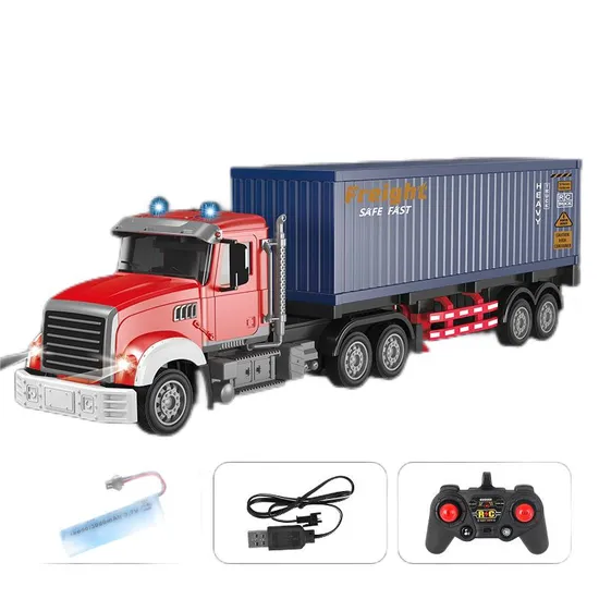 Remote Control Container Truck RC Cars Toys Vehicles Toy Electric Car