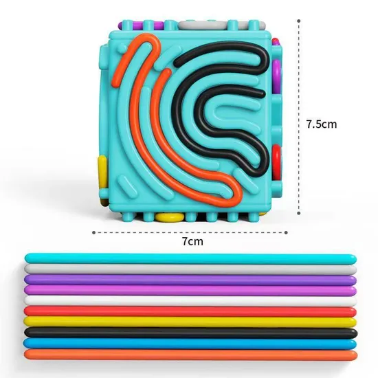 New Arrival Multi-Sides Multi-Faceted Sensory Activity Puzzle Toys for Concentration Training