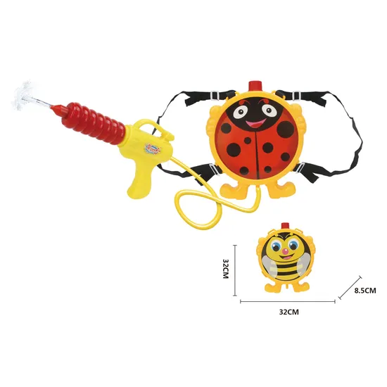 Summer Popular Cheap Price Outdoor Toys Plastic Backpack Summer Water Toy Gun