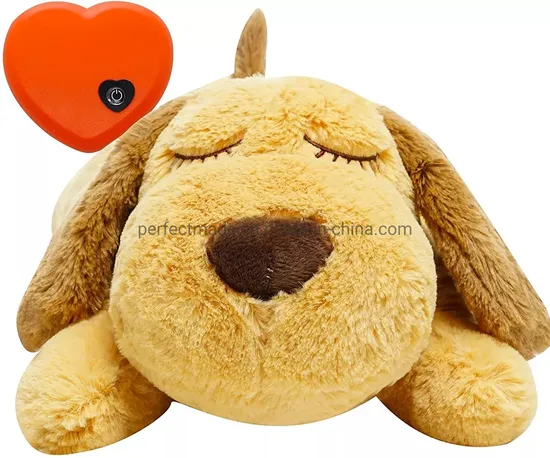 Pet Dog Calming Puppy Behavioral Training Aid Eco Friendly Bulk Puppy Heartbeat Toy
