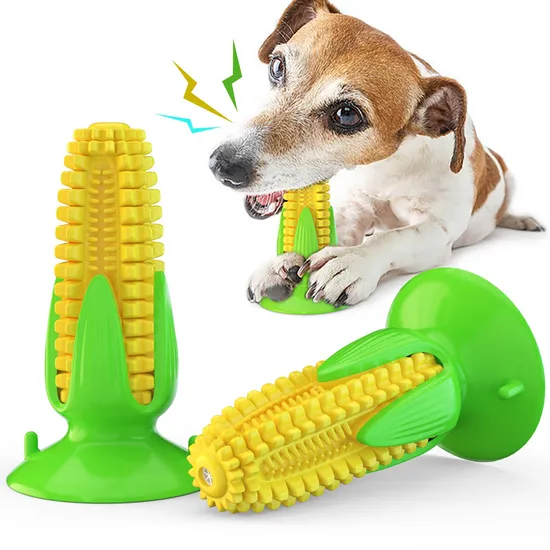 Hot Sale Dog Toys Corn Tooth Sticks Clean Playing Chewing Toy
