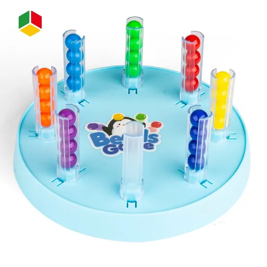 QS Children′ S Early Educational Toy Tabletop Color Bead Solitaire Arent-Child Interactive Game Battle Table Board Games Toys